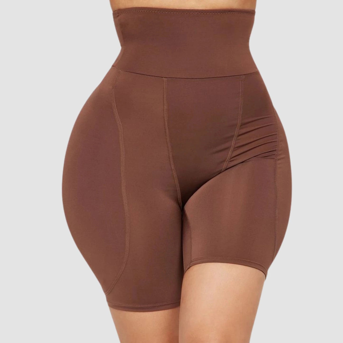 بنطلون نسائي مصمم خصيصاً لرفع المؤخرة وشد البطن وتشكيل الجسم، مع حشوة للأرداف